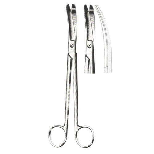 Ciseaux SIMS droits émoussés / émoussés. 23cm (JUSQU'À ÉPUISEMENT DES STOCKS)